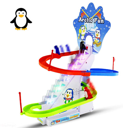 Penguin Orbit - מסלול פינגווינים עם אורות ומוזיקה