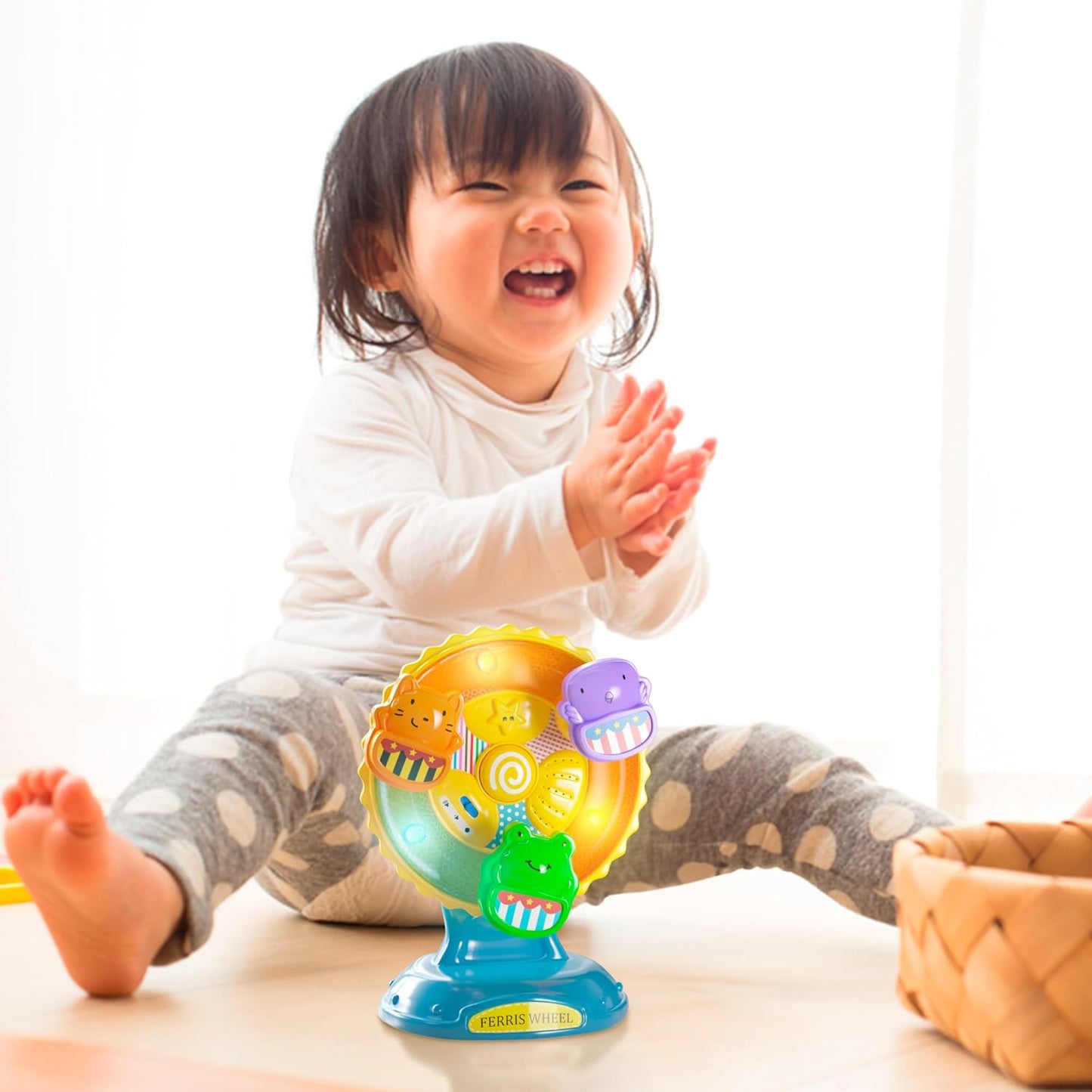 גלגל ענק חיות לתינוקות Infunbebe