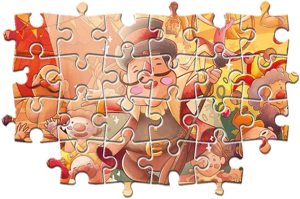 Circus Clementoni SuperColor – שלישיית פאזלים