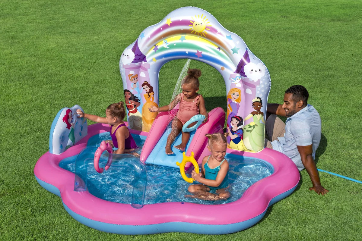 בריכה מתנפחת לילדים נסיכות דיסני 221X193X140 סמ