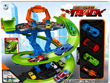 מסלול מכוניות High Speed Track עם 4 מכוניות