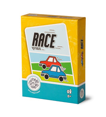 RACE המרוץ – משחק קלפים של מרחקים ומכשולים