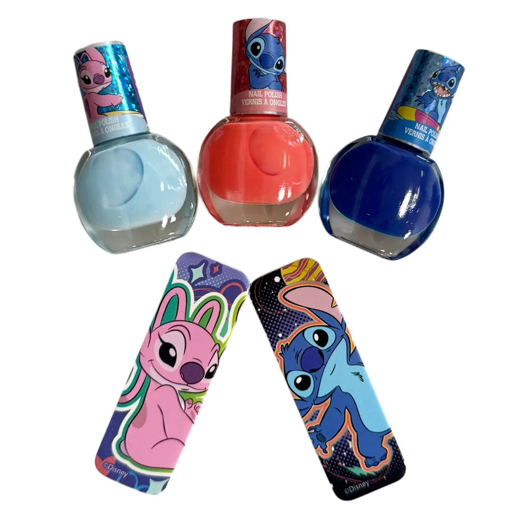 ערכת לקים Disney Stitch עם מדבקות ופצירות 16 חלקים