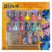 ערכת לקים Disney Stitch עם מדבקות ופצירות 16 חלקים
