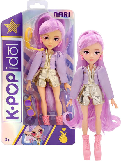 בובת K-Pop Idol Nari עם אביזרי אופנה