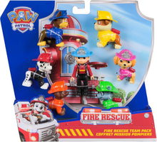 סט דמויות Paw Patrol Fire Rescue – מארז 7 דמויות