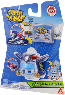 מטוס Super Wings Paul Pet עם אורות