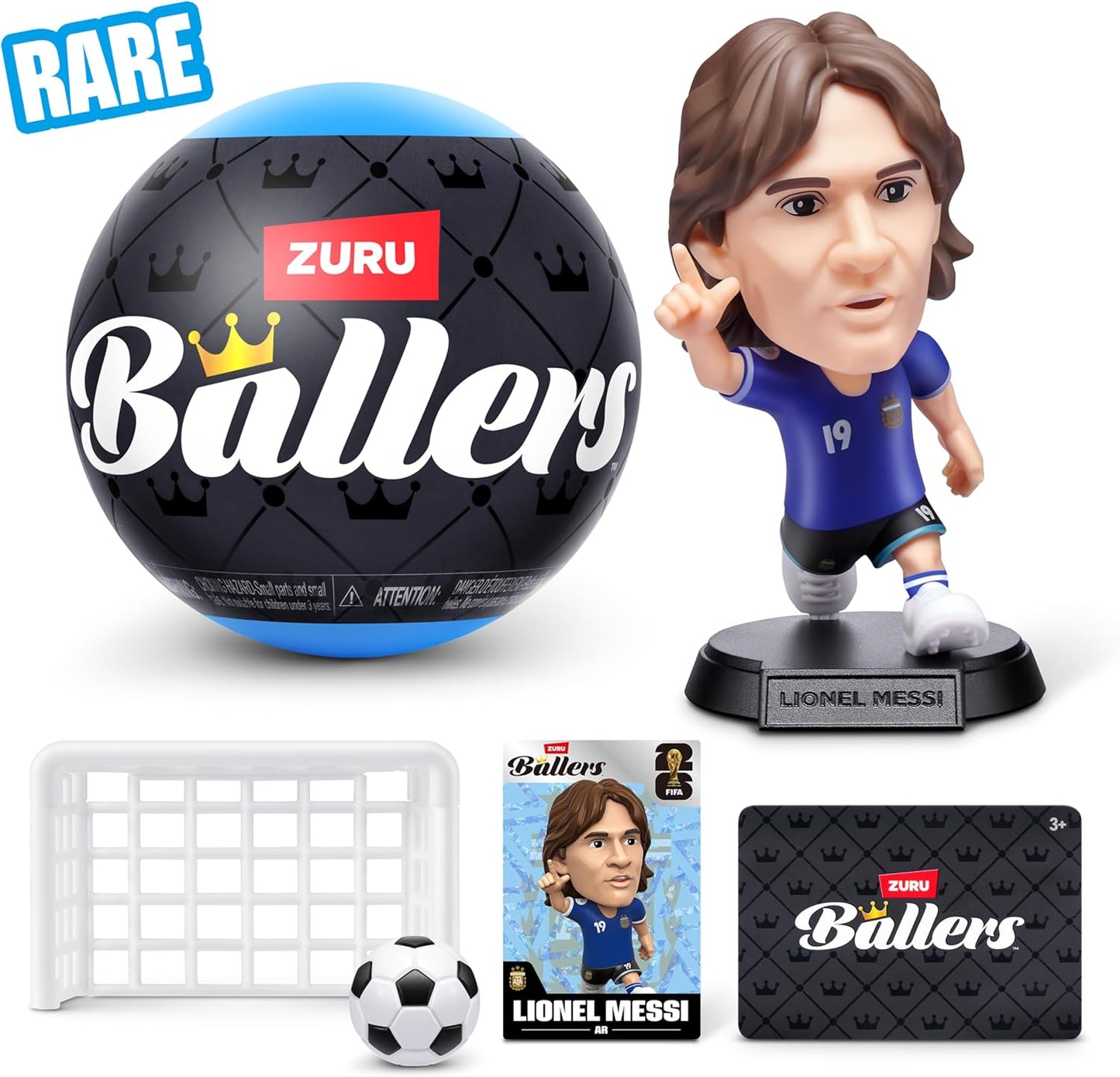 כדור הפתעה ZURU Ballers FIFA World Cup 2026 – דמויות כדורגל לאספנות