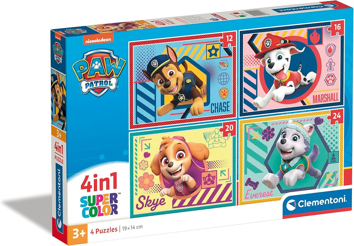 Paw Patrol Clementoni – רביעיית פאזלים