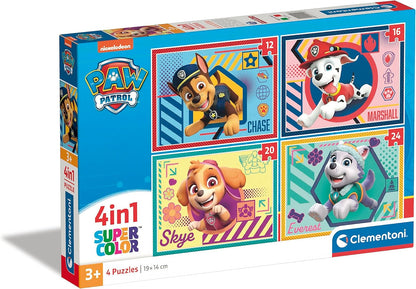 Paw Patrol Clementoni – רביעיית פאזלים