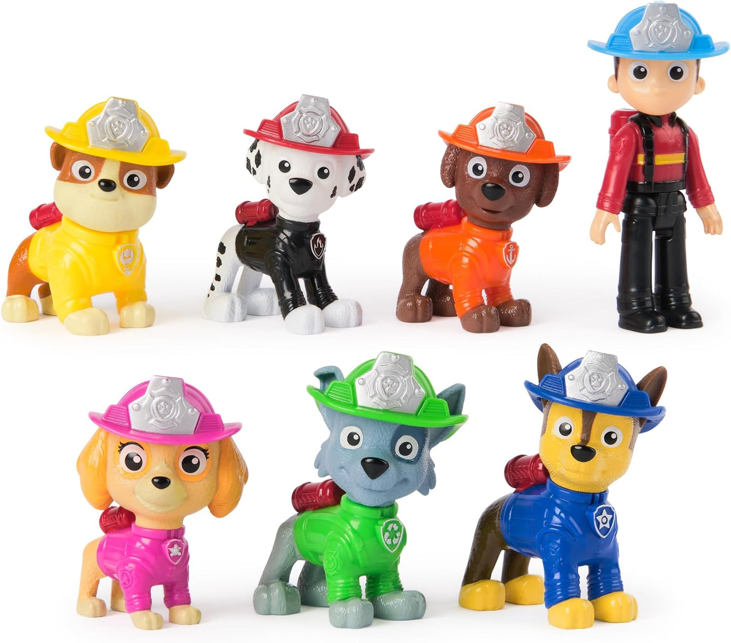 סט דמויות Paw Patrol Fire Rescue – מארז 7 דמויות