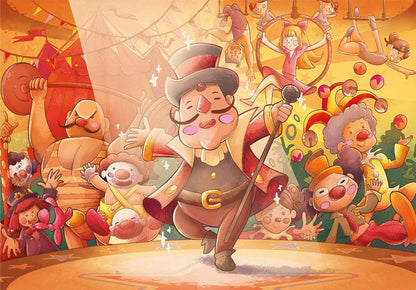 Circus Clementoni SuperColor – שלישיית פאזלים
