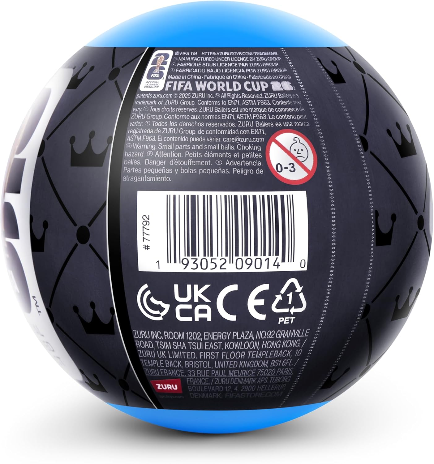 כדור הפתעה ZURU Ballers FIFA World Cup 2026 – דמויות כדורגל לאספנות