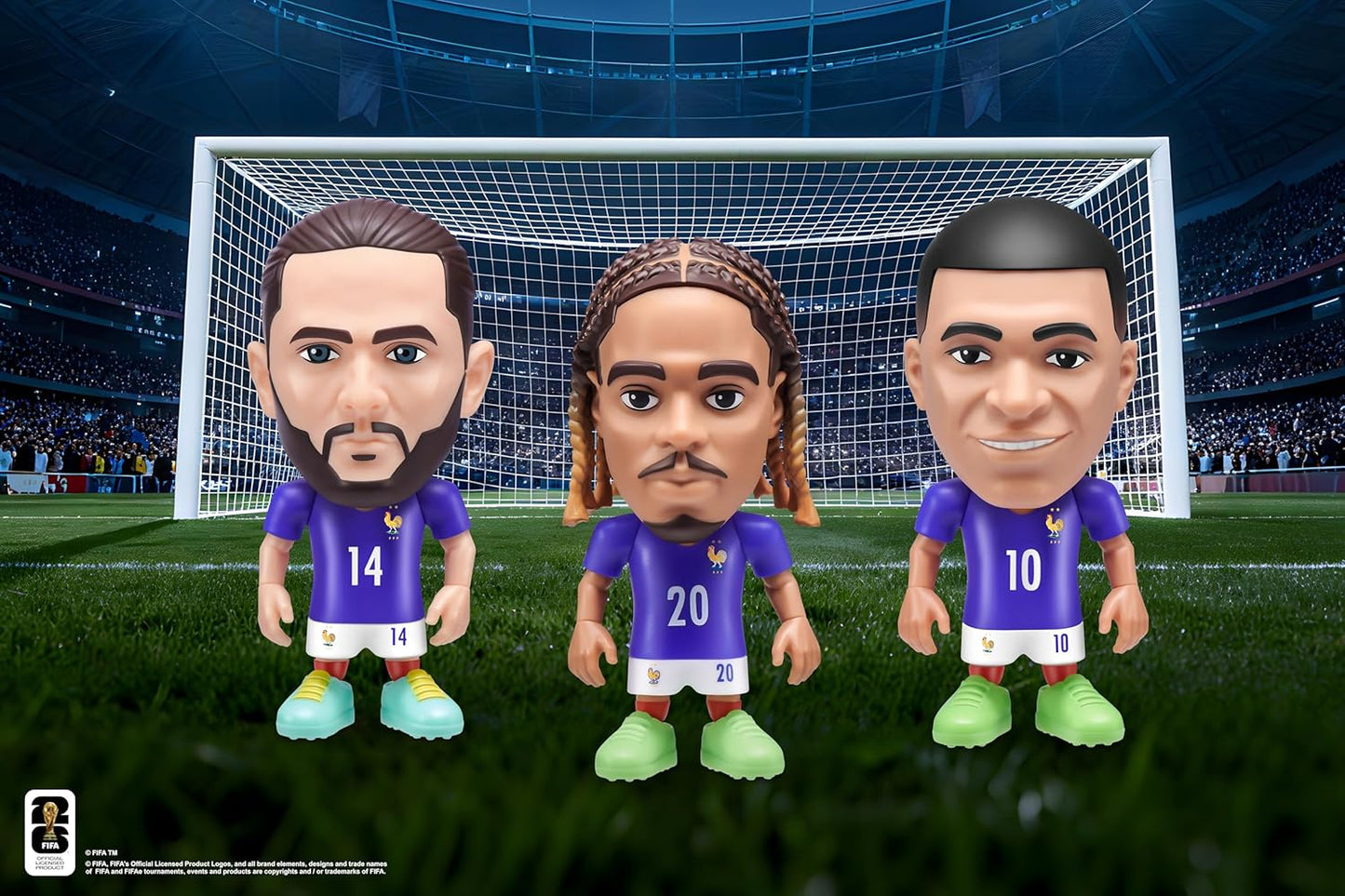 כדור הפתעה ZURU Ballers FIFA World Cup 2026 – דמויות כדורגל לאספנות