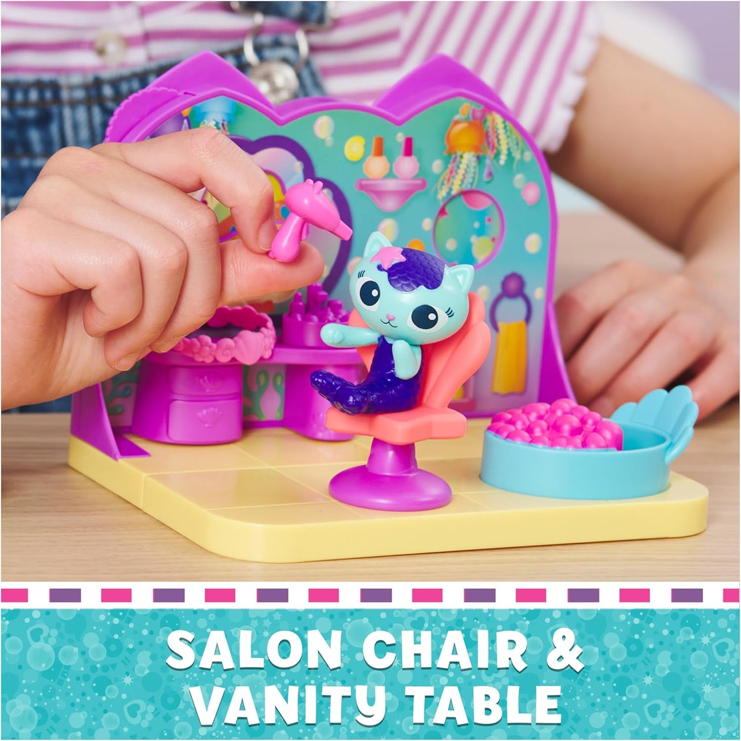 סט משחק Gabby’s Dollhouse – חדר הספא הימי של MerCat