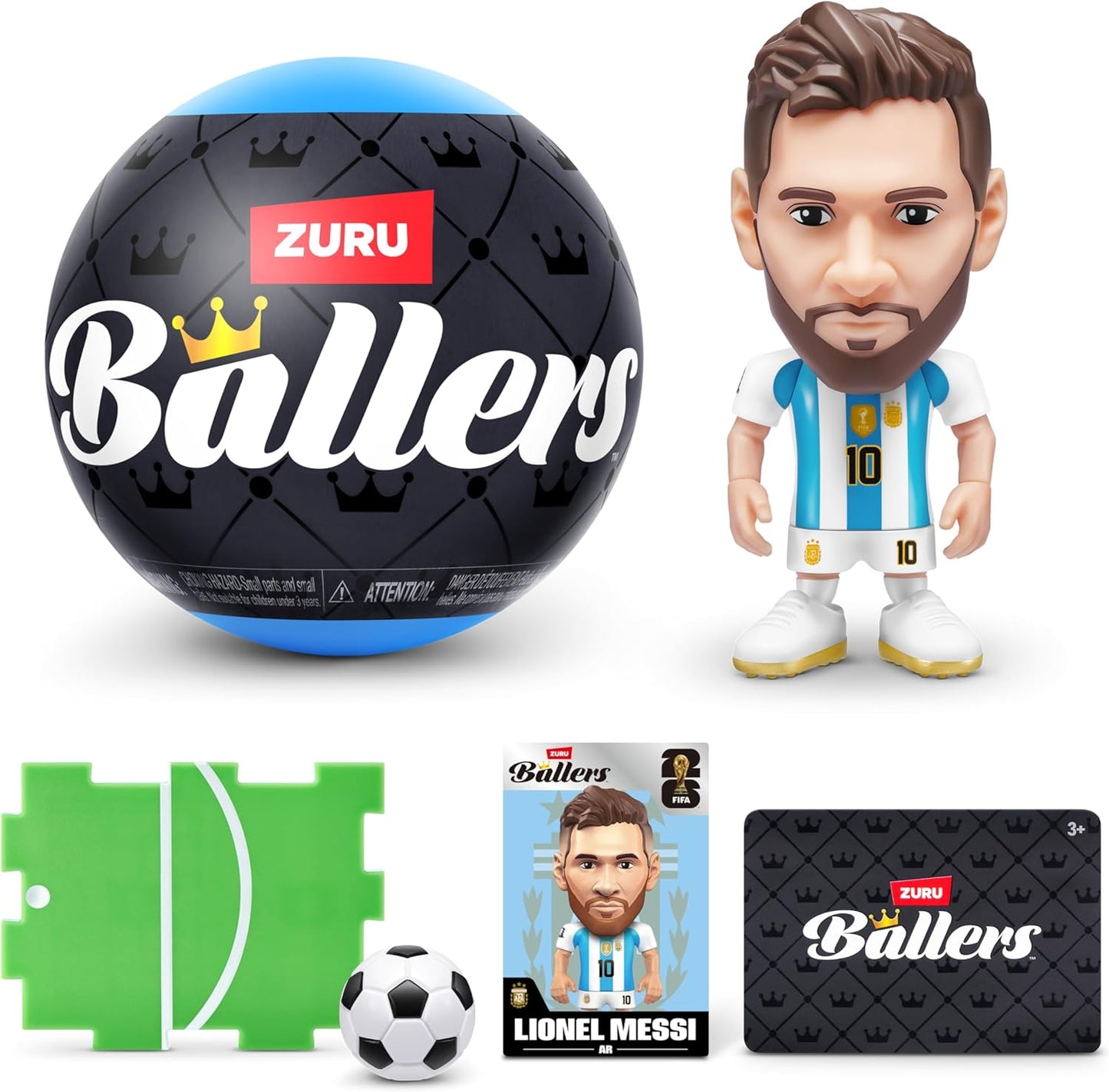 כדור הפתעה ZURU Ballers FIFA World Cup 2026 – דמויות כדורגל לאספנות