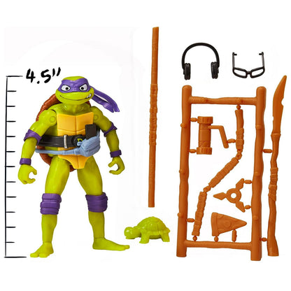 דמות Donatello צבי הנינג׳ה Mutant Mayhem עם אביזרים
