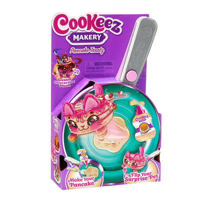 Cookeez Makery Pancake Treatz – מחבת קסומה להכנת בובת הפתעה ריחנית