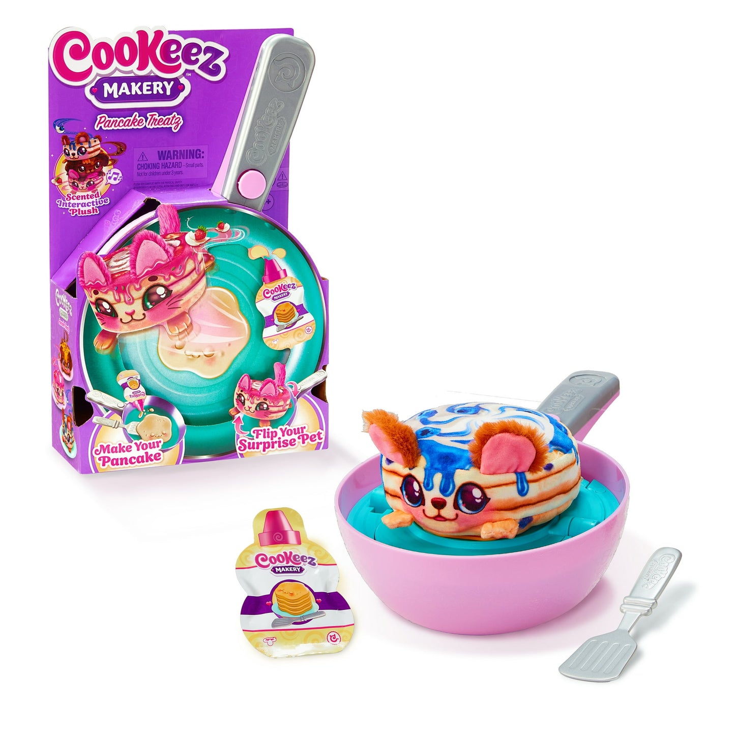 Cookeez Makery Pancake Treatz – מחבת קסומה להכנת בובת הפתעה ריחנית