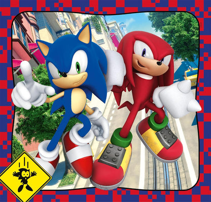Sonic The Hedgehog Clementoni – שלישיית פאזלים