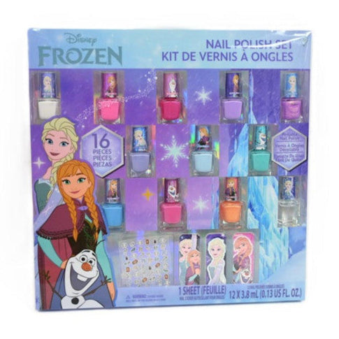 ערכת לקים Disney Frozen עם מדבקות ופצירות 16 חלקים