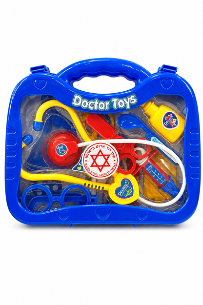 ערכת רופא לילדים במזוודה