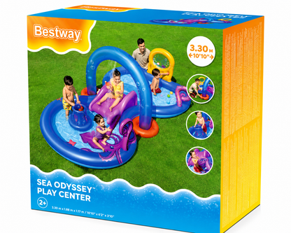 מתקן מים מתנפח לילדים Bestway Sea Odyssey Play Center