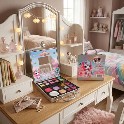 מזוודת איפור Ariel Cosmetics – 22 חלקים