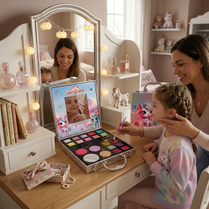 מזוודת איפור Ariel Cosmetics – 22 חלקים