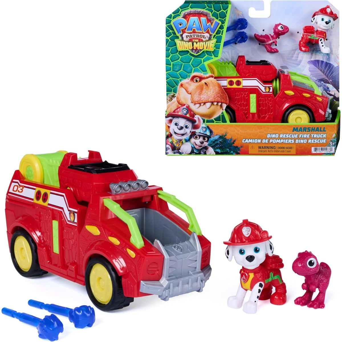 רכב הכיבוי של מרשל PAW Patrol Dino Movie