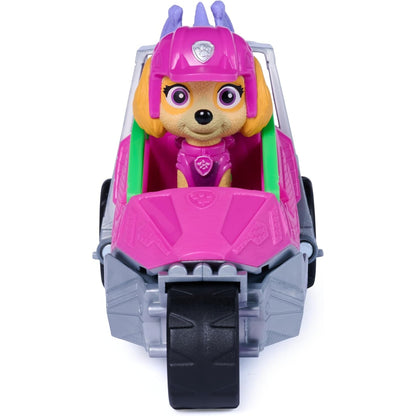 רכב ההצלה דינו של סקיי PAW Patrol The Dino Movie – מטוס הצלה עם דמות ודינוזאור