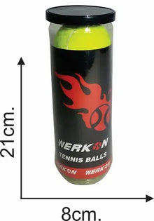 סט 3 כדורי טניס Werkon