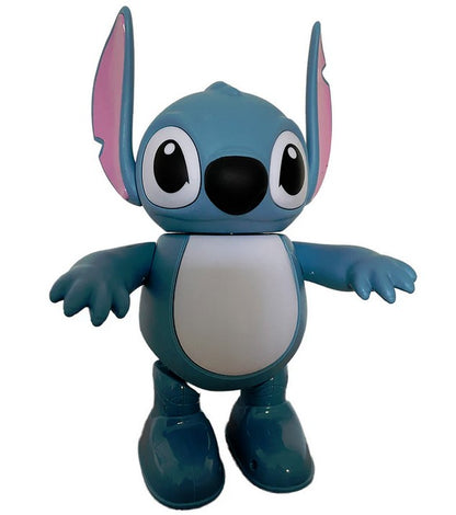 רובוט רוקד כחול Lovely Dance Robot עם אורות, מוזיקה ותנועה בעיצוב חייזרי חמוד, לגילאי 3+
