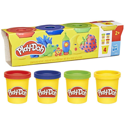 סט פליידו Play-Doh קלאסי 4 צבעים - 227 גרם