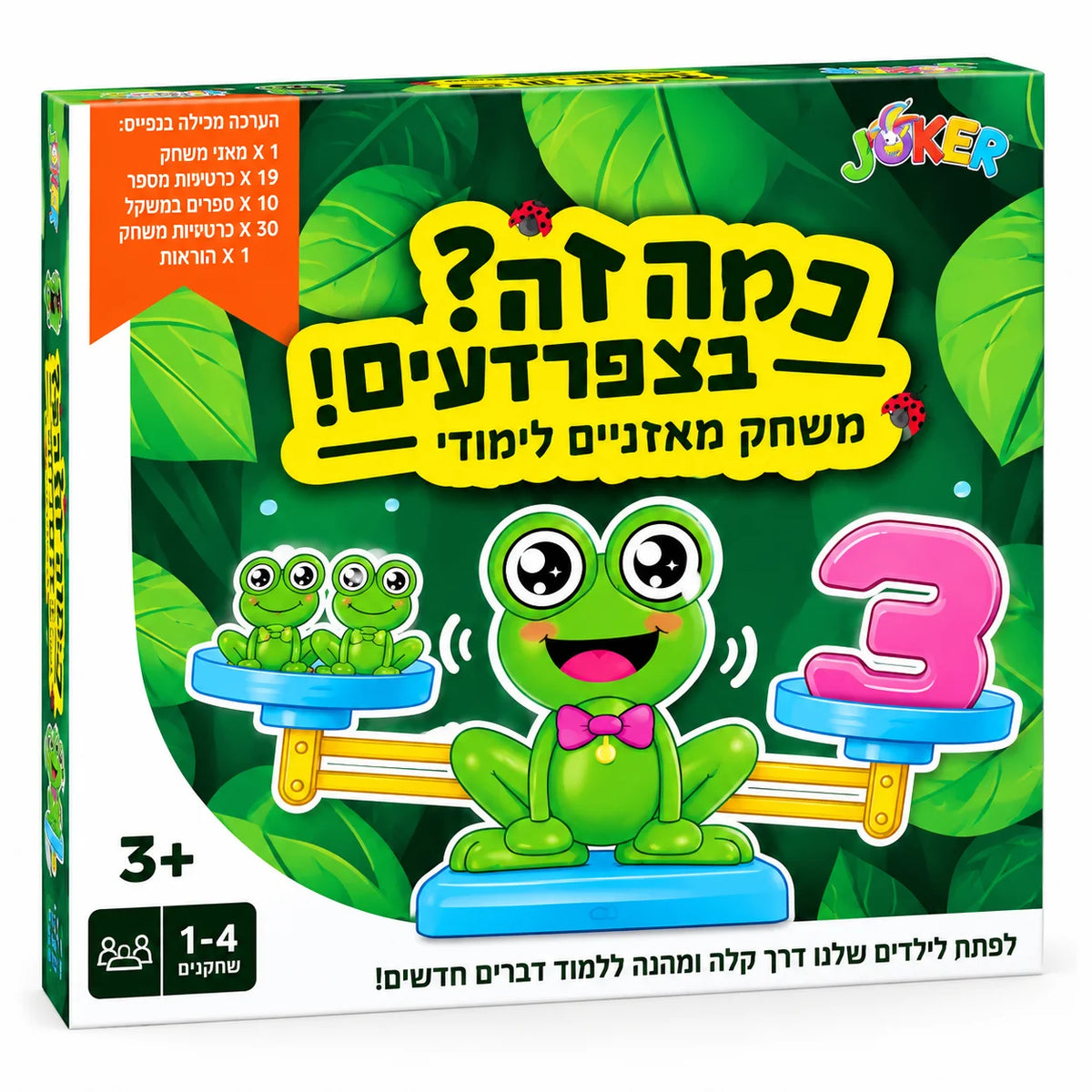 How much is it in frogs?