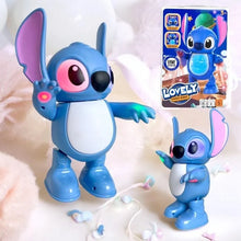 רובוט רוקד כחול Lovely Dance Robot עם אורות, מוזיקה ותנועה בעיצוב חייזרי חמוד, לגילאי 3+
