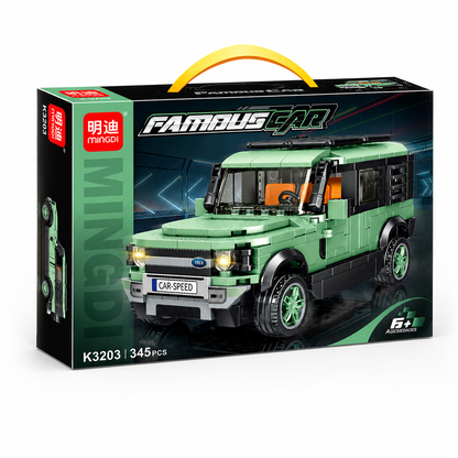 MINGDI-K3203-Green-Off-Road-Car-345pcs