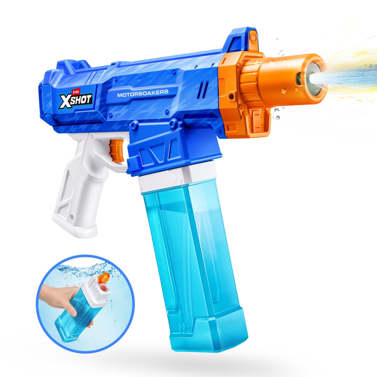 רובה מים חשמלי ZURU X-Shot Motor Soakers Turbo Stream