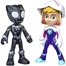 סט דמויות Spidey Amazing Friends Black Panther & Ghost-Spider