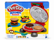 סט פליידו Play-Doh Kitchen Creations להכנת המבורגר
