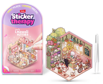 Sticker Therapy Kawaii Kitties – 80 מדבקות