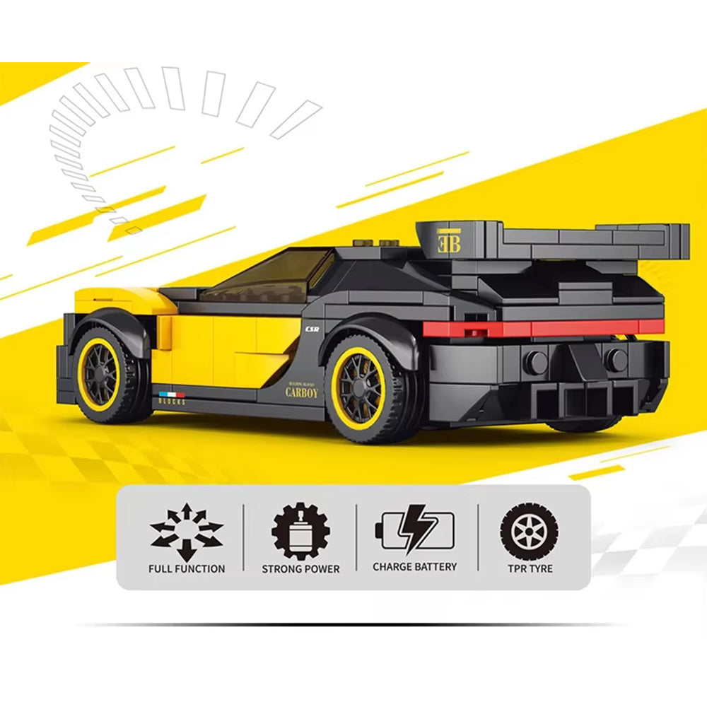 רכב שלט להרכבה Pingao Blocks Block RC Car