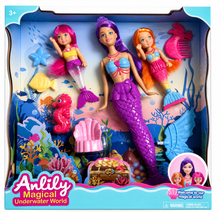 סט בנות ים Anlily Magical Underwater World