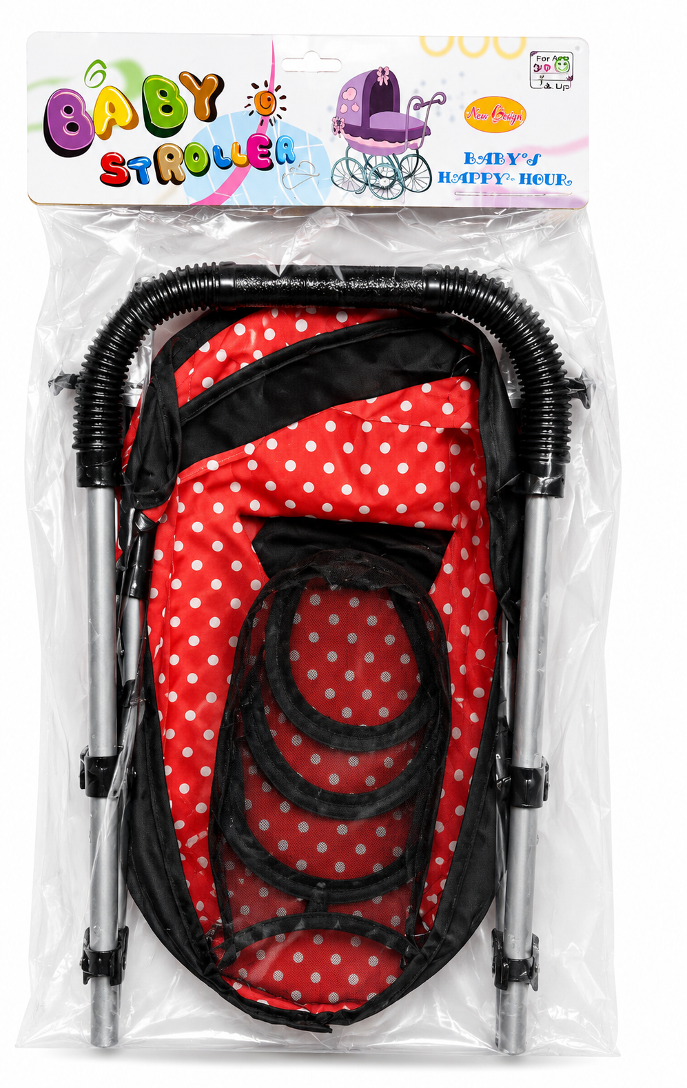 עגלת בובה מתקפלת Baby Stroller