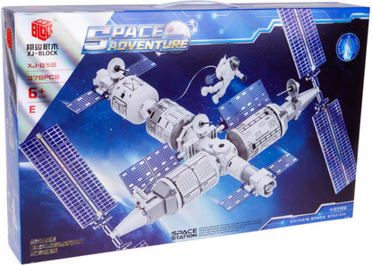 ערכת הרכבה Space Adventure – תחנת חלל ולוויינים 378 חלקים