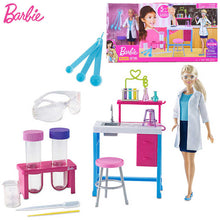 ערכת מדע Barbie עם בובה ואביזרים