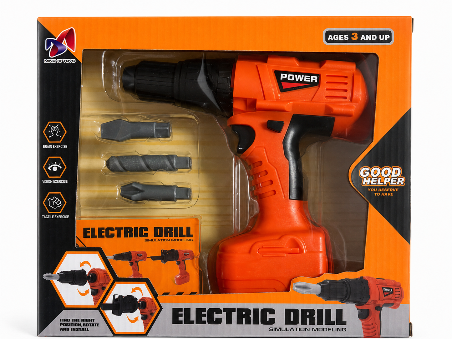מקדחה חשמלית צעצוע לילדים Electric Drill