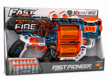 רובה צעצוע Fast Pioneer עם 12 חיצי ספוג