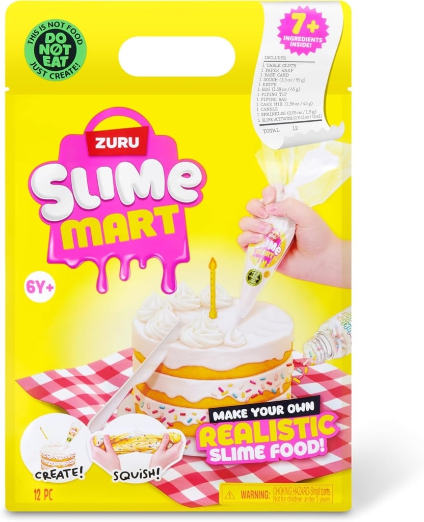 ערכת סליים ZURU Slime Mart – עוגת יום הולדת