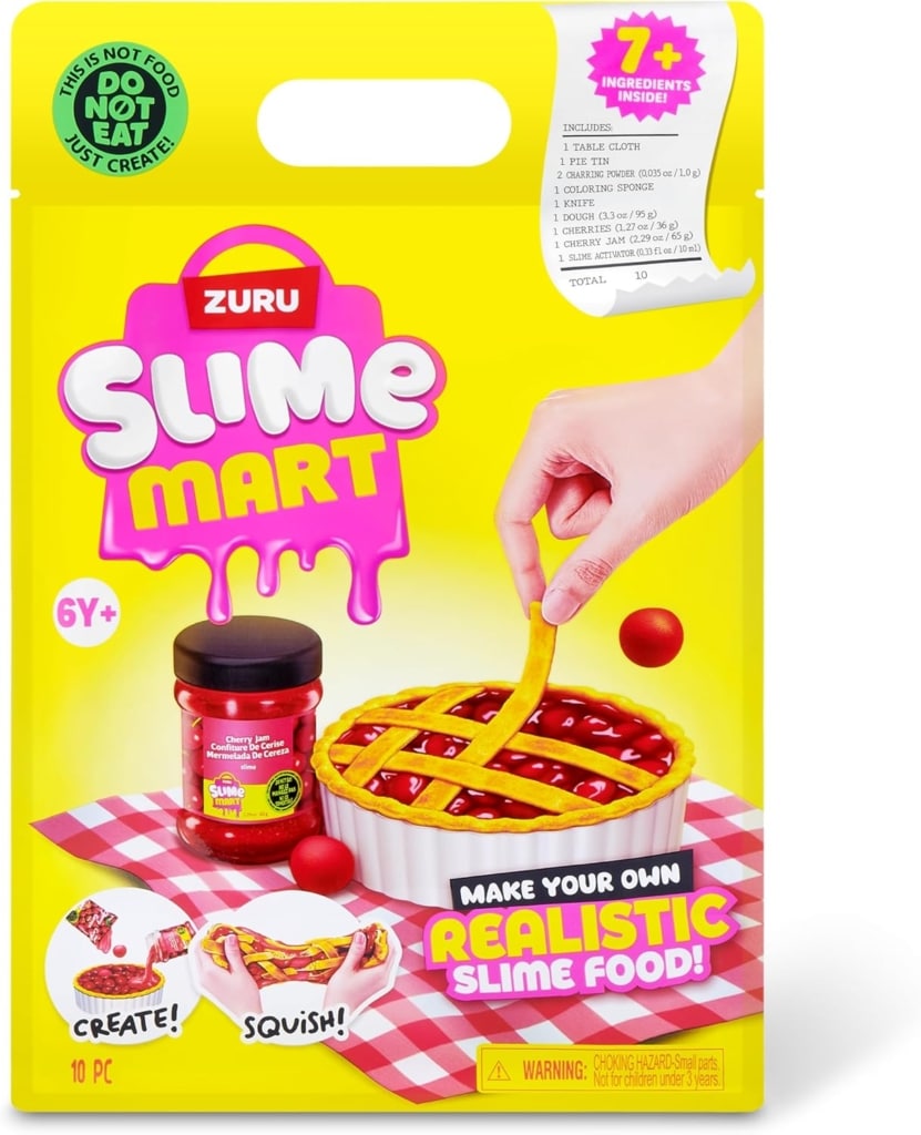 ערכת סליים ZURU Slime Mart – פאי דובדבנים